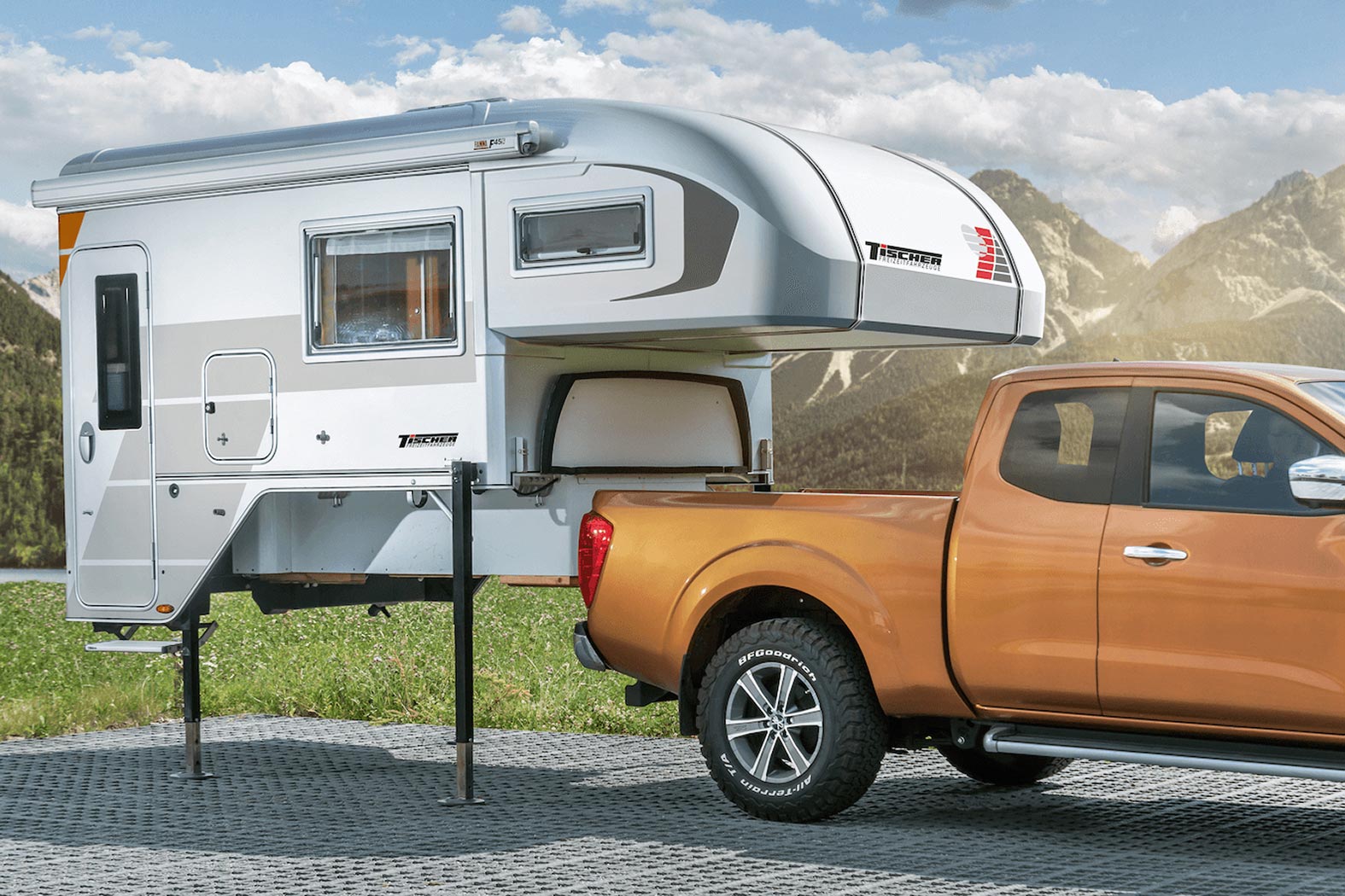 tischer wohnkabinen absetzkabinen kabinen pickups offroa