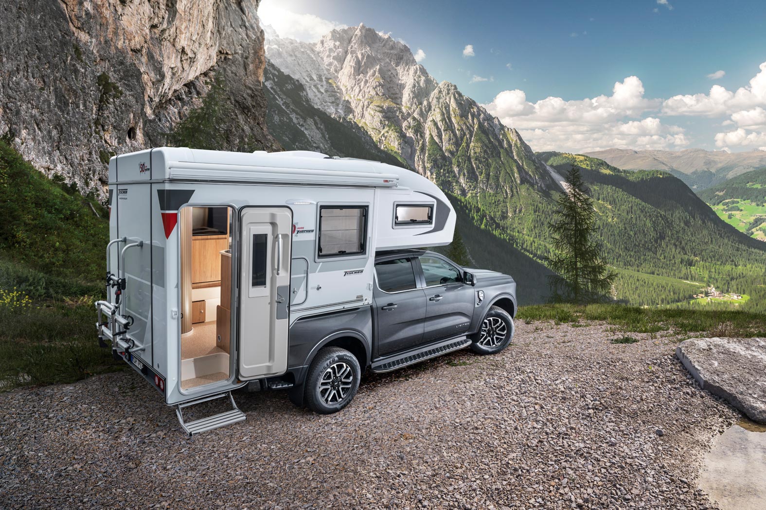 tischer wohnkabinen absetzkabinen kabinen pickups offroa