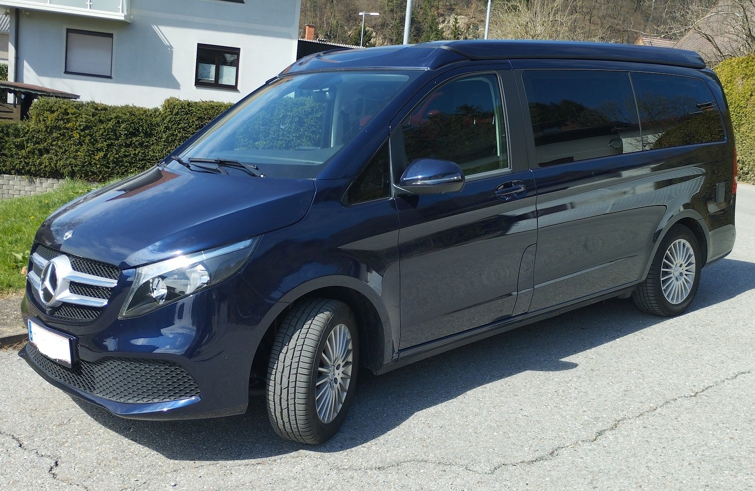Mercedes-Benz Mercedes V – 220 d lang – 4 Matic Allrad mit Aufstelldach
