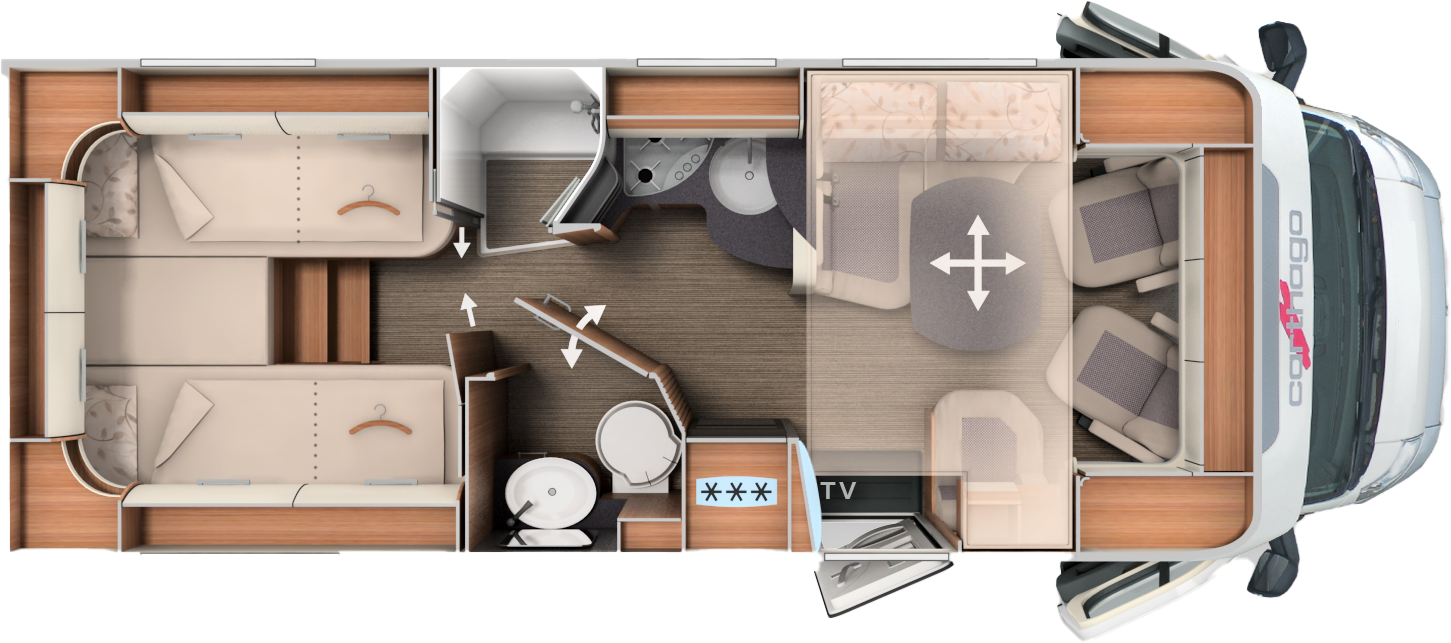 Carthago C1-tourer T 145 RB-LE lightweight 3.5t