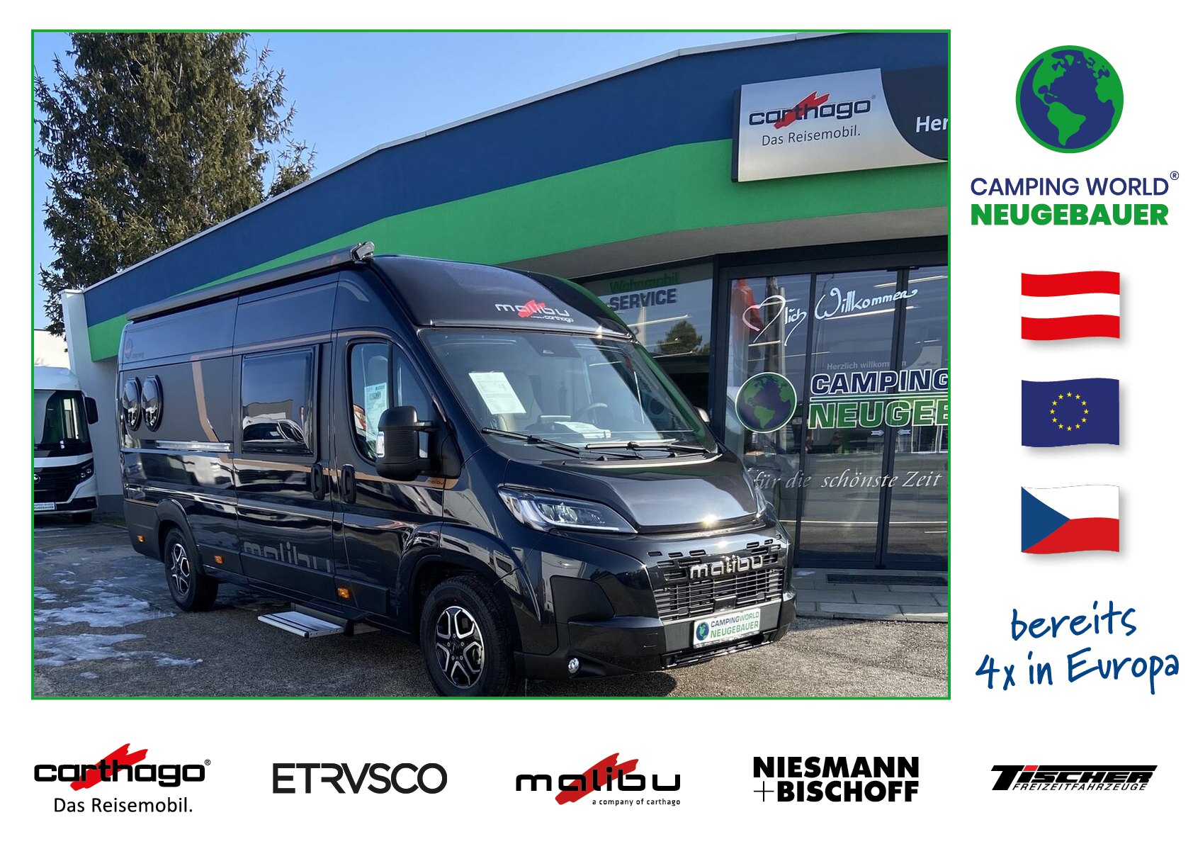 Malibu Van First Class – Two Rooms 640 LE RB charming GT skyview