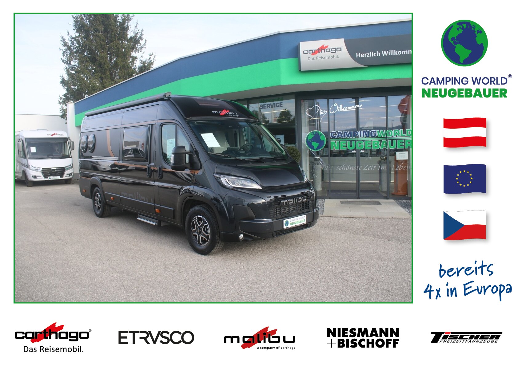 Malibu Van First Class – Two Rooms 640 LE RB charming GT skyview